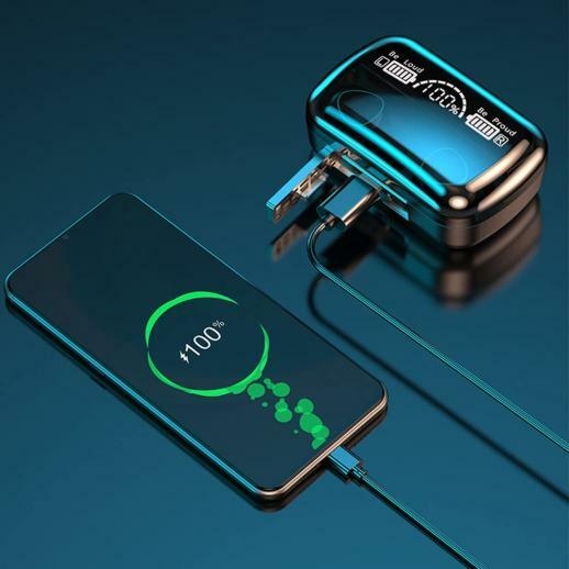 Bluetooth Earbuds TWS Wireless Earphones Waterproof In-ear Earbuds M10  Earphones 9D Stereo Sport Headsets with Microphone Charging Box Black,mini  earbud - K&F Concept