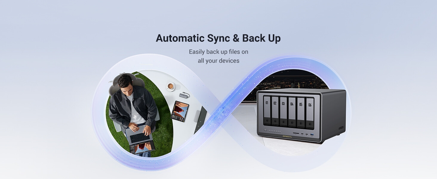 UGREEN NASync DXP6800 Pro 6-Bay Desktop NAS