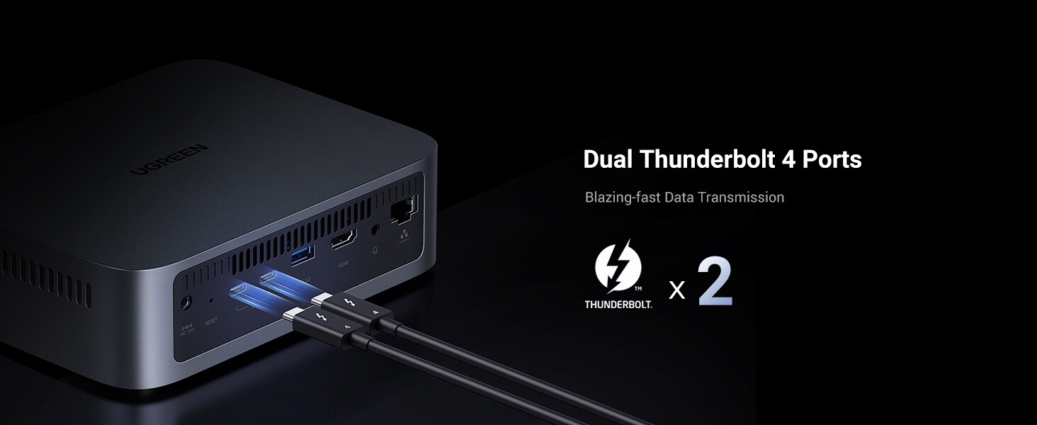 UGREEN NASync DXP480T Plus 4-Bay All-Flash SSD NAS