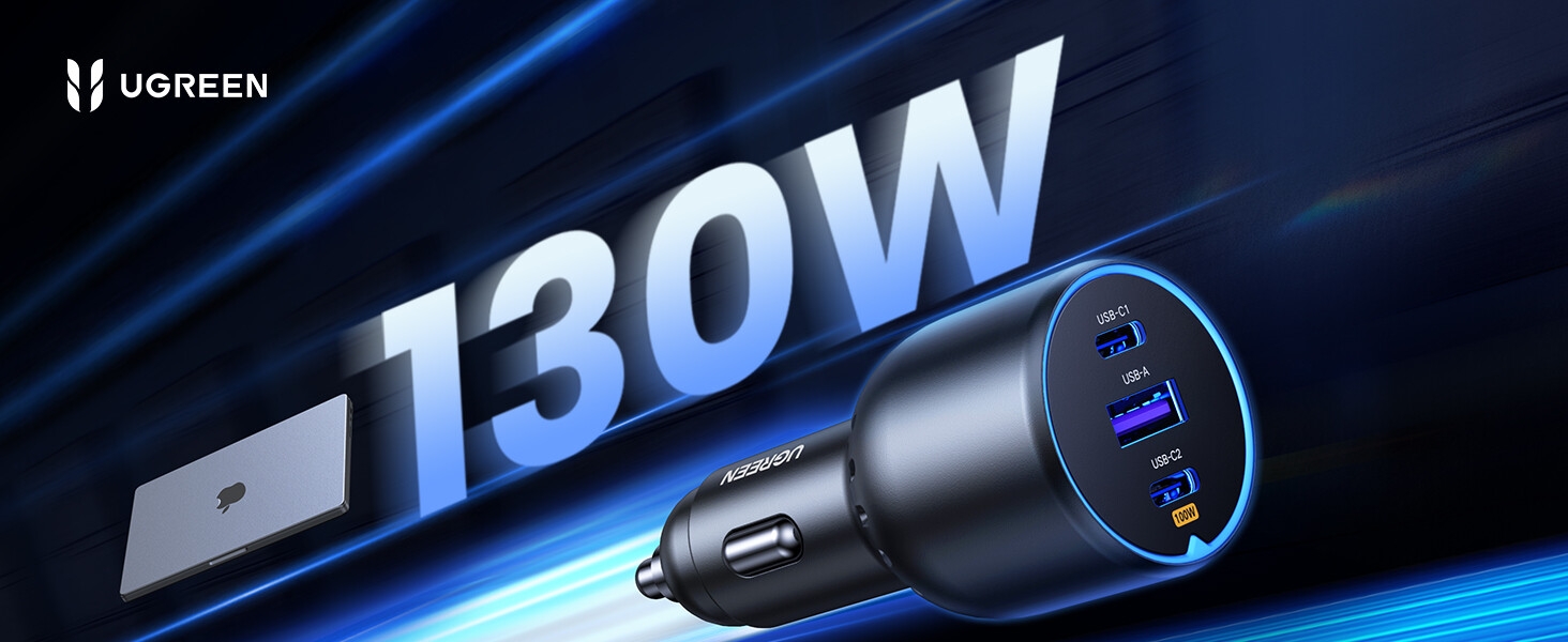 130W Car Charger