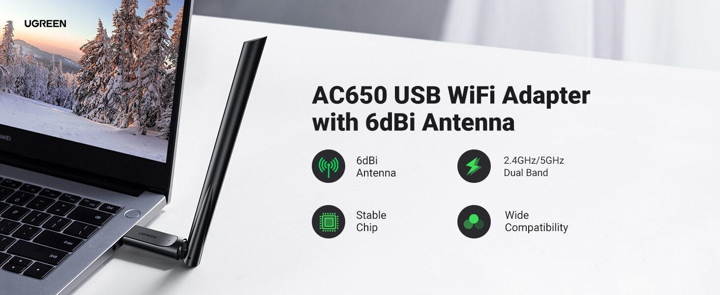 UGREEN USB Wifi Adapter