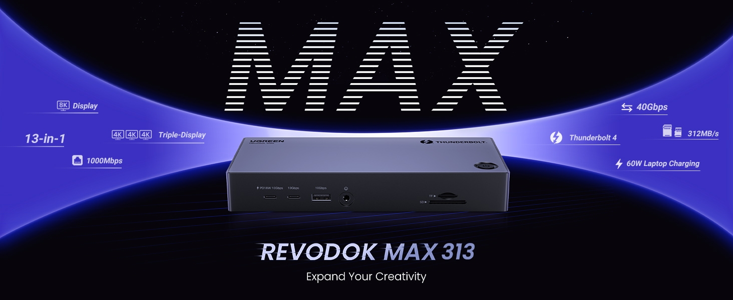 UGREEN Thunderbolt 4 dock