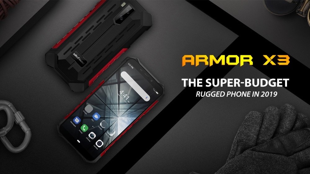 Ulefone Armor X3 3G Phablet 5.5 inch Android 9.0 MT6580 Quad Core 2GB RAM 32GB ROM 8.0MP + 2.0MP Rear Camera 5000mAh Battery- Silver Other Area Ulefone Armor X3 3G Phablet 5.5 inch Android 9.0 MT6580 Quad Core 2GB RAM 32GB ROM 8.0MP + 2.0MP Rear Camera 5000mAh Battery- Silver Other Area