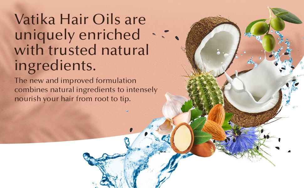 Vatika Naturals Enriched Hair Oil
