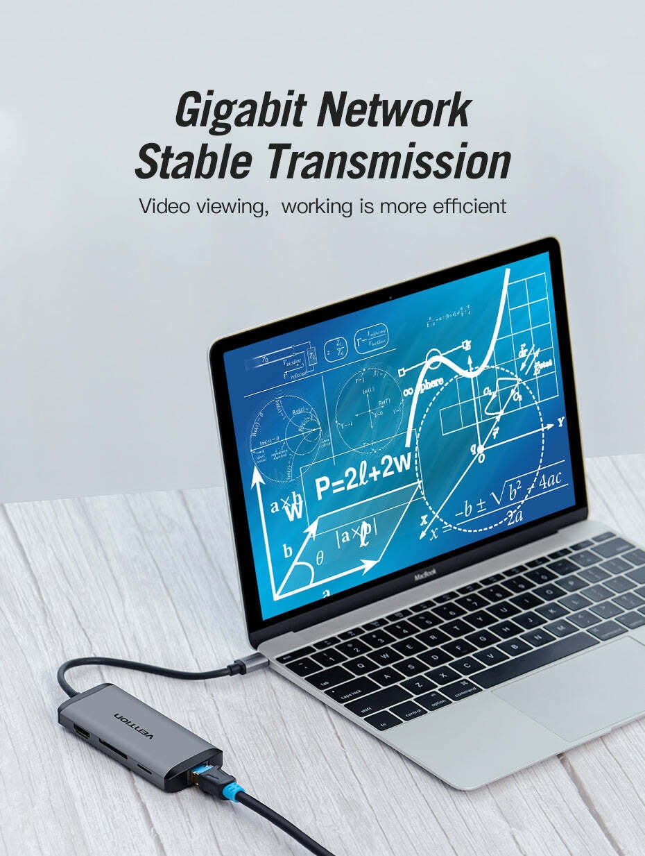 Gigabit Network Stable Transmission  Video viewing, working is more eficient