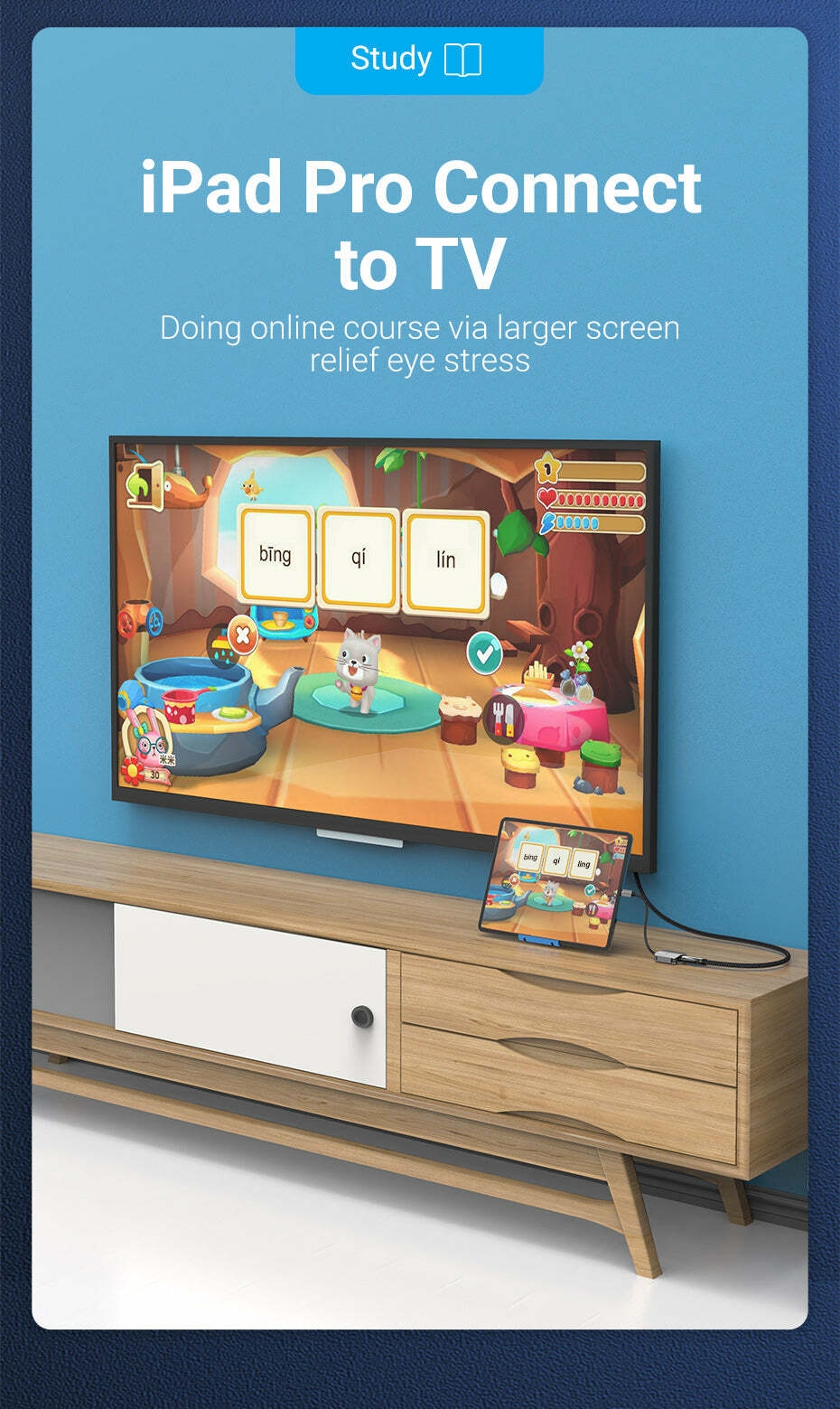 iPad Pro Connect to TV