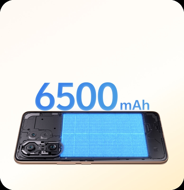 vivo V60 with 6500mAh battery