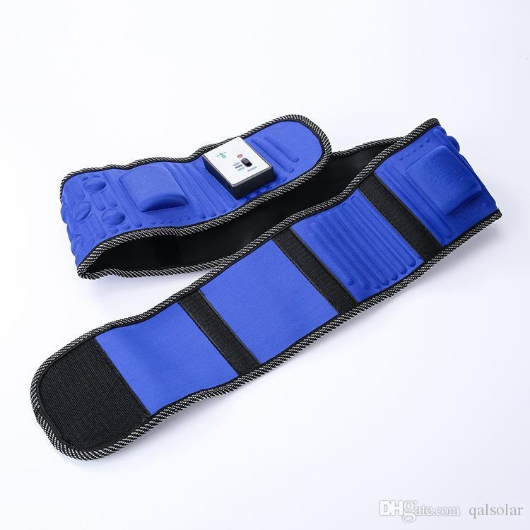 Electric Vibrating Slimming Belt Massage Waist Vibration Exercise Slimming Leg Belly Fat Burning Heating Abdomen Massager Waist Trimmer Belt