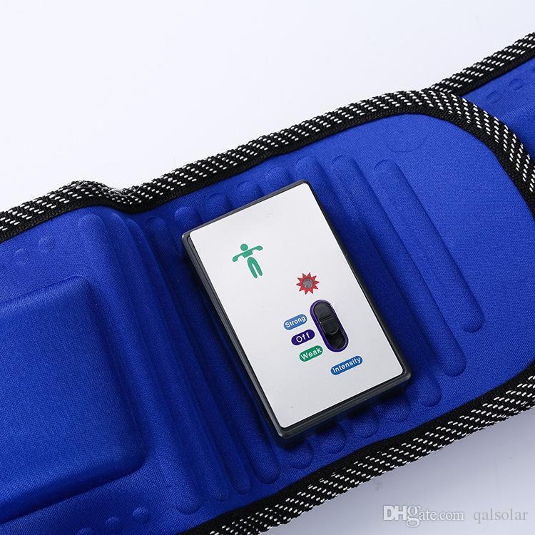 Electric Vibrating Slimming Belt Massage Waist Vibration Exercise Slimming Leg Belly Fat Burning Heating Abdomen Massager Waist Trimmer Belt