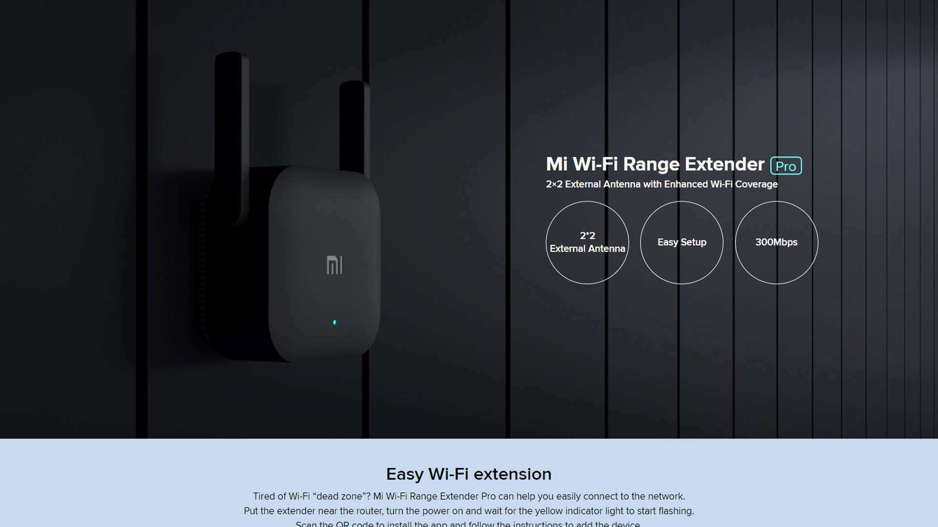 Mi WiFi Range Extender Pro