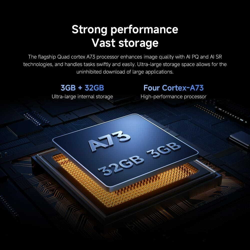  MAXME Series QLED 4K Ultra HD Smart AI Google TV Features Summary - Perfomance