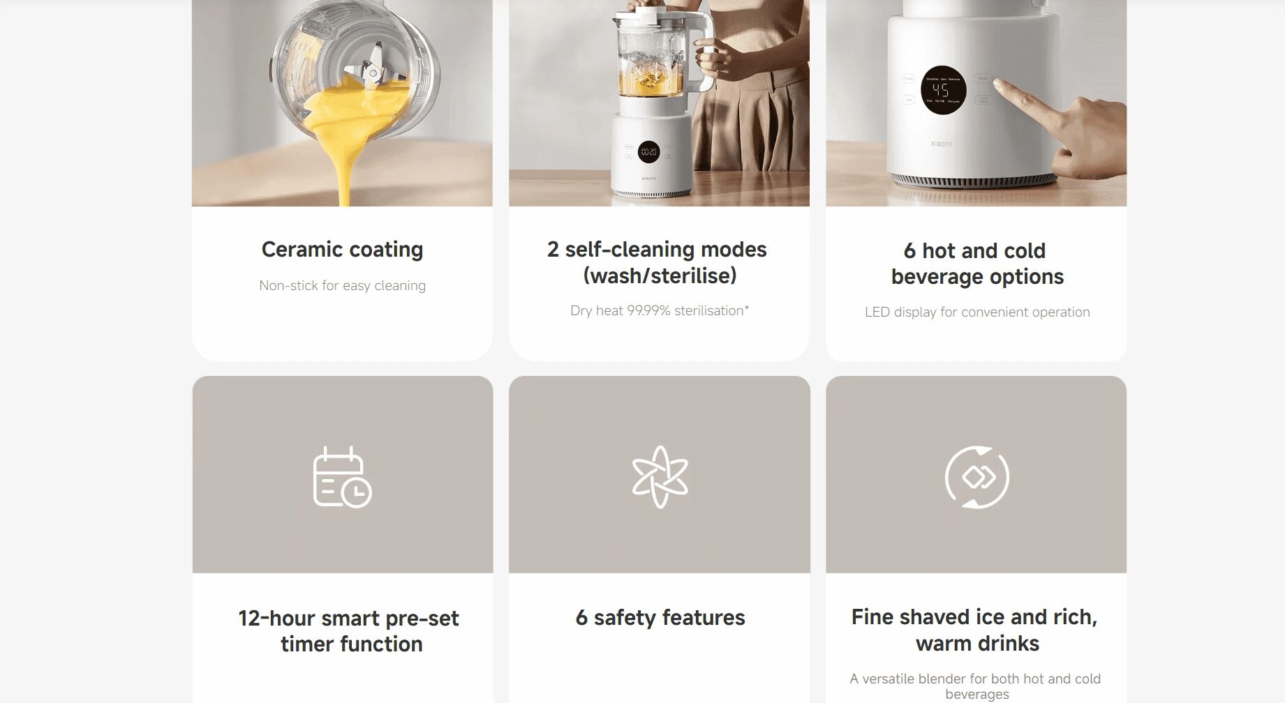 xiaomi blender pro features 2