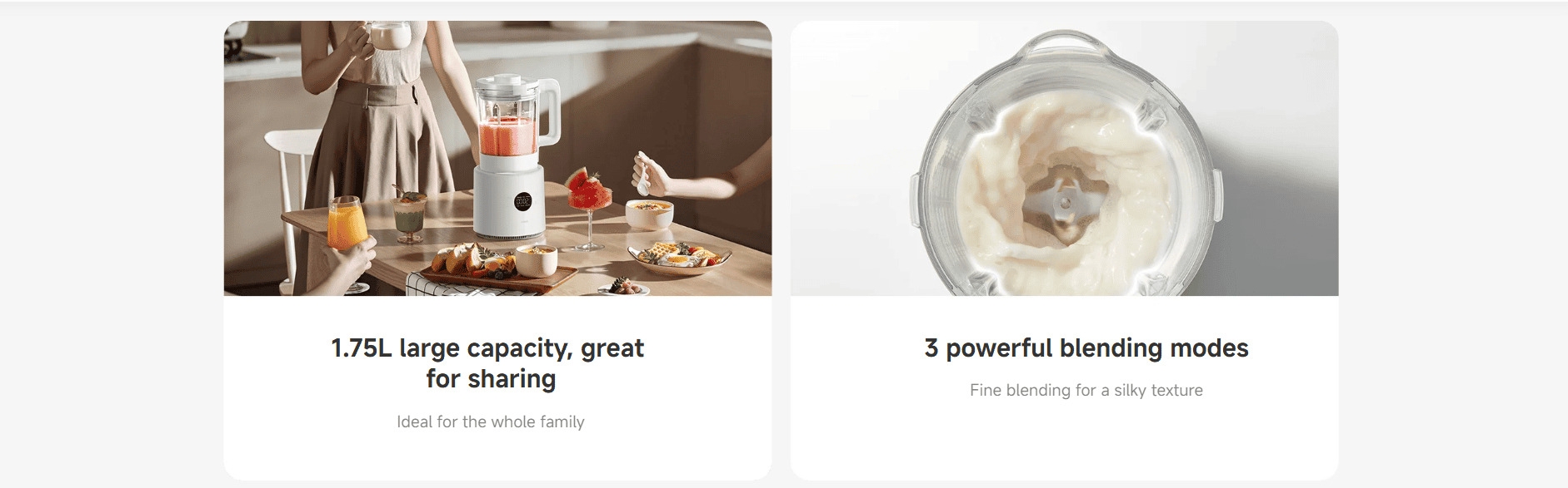 xiaomi blender pro features view