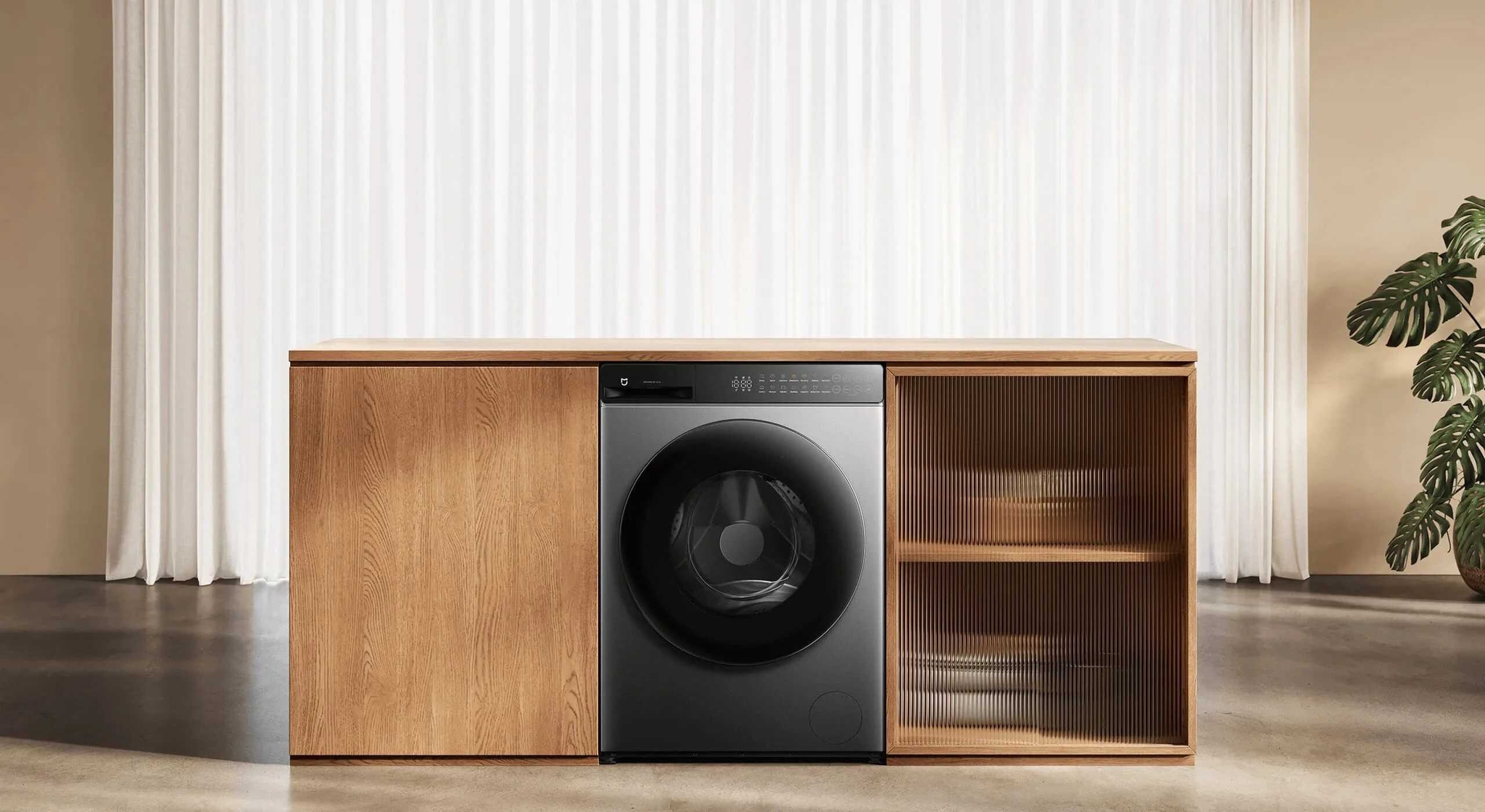 XIAOMI Front Load Washer Dryer 10.5kg Wash and 7kg Dry, Direct Drive (DD) Inverter Motor, 525 mm Extra-Large Inner Drum, 1200 RPM Max Spin Speed, 1800W–2200W for Washing, 1400W–1800W for Drying