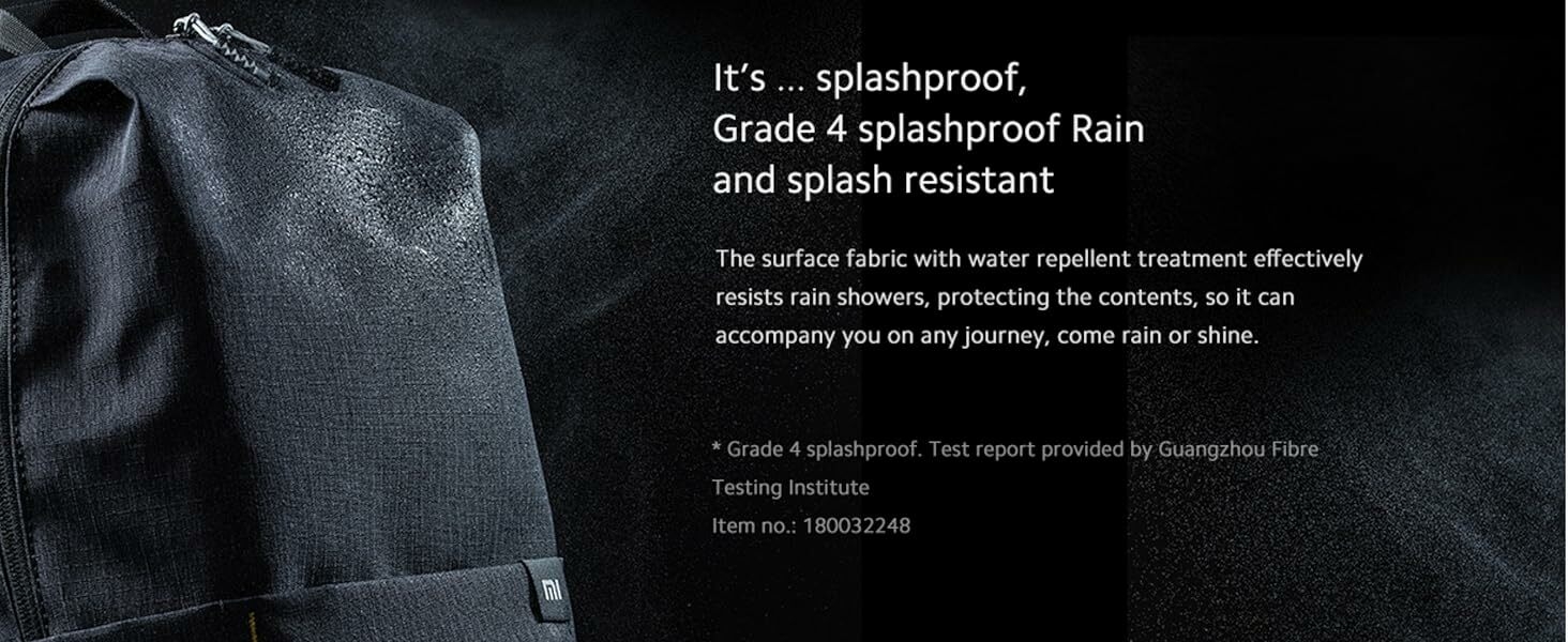 Xiaomi Casual Daypack, school backpack, laptop backpack, splashproof, water resistant