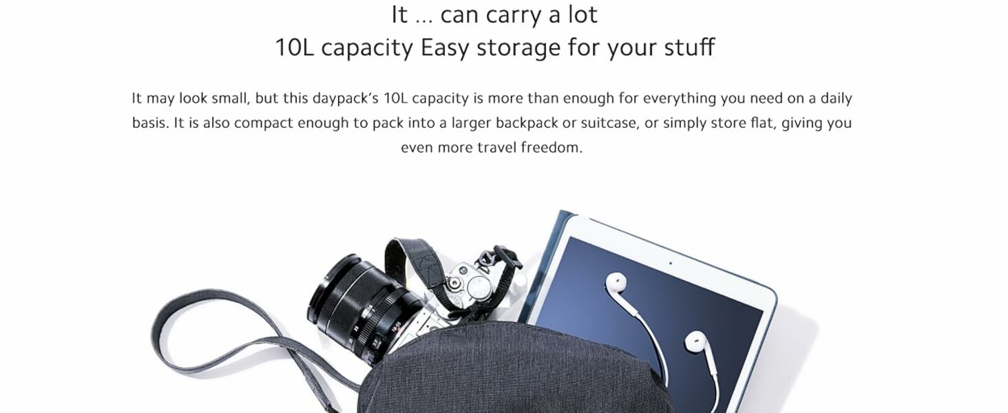 Xiaomi Casual Daypack, school backpack, laptop backpack, splashproof, water resistant