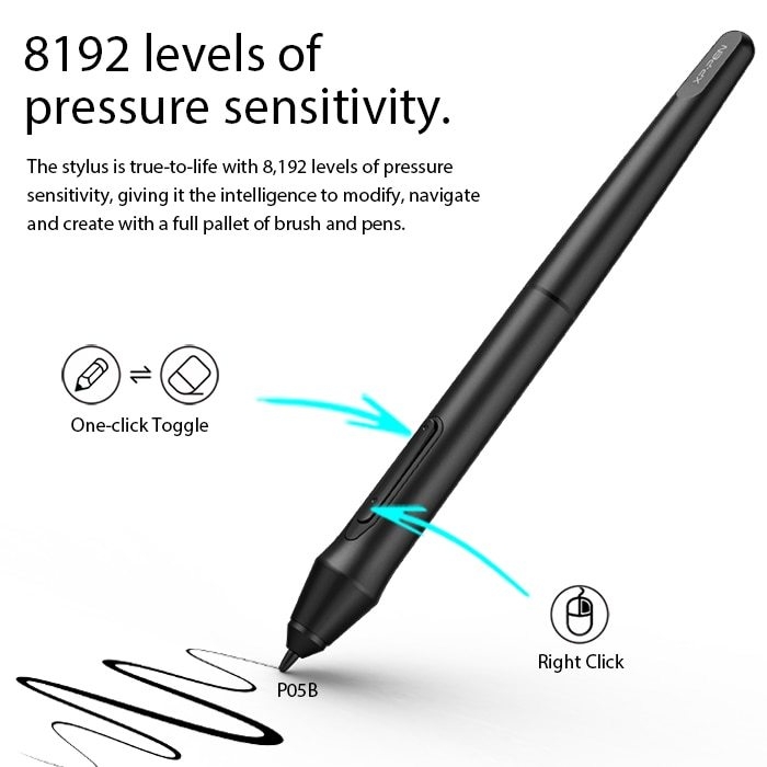 XP Pen XPPen Deco 01 V2 10'' Drawing Tablet Graphics Digital Tablet