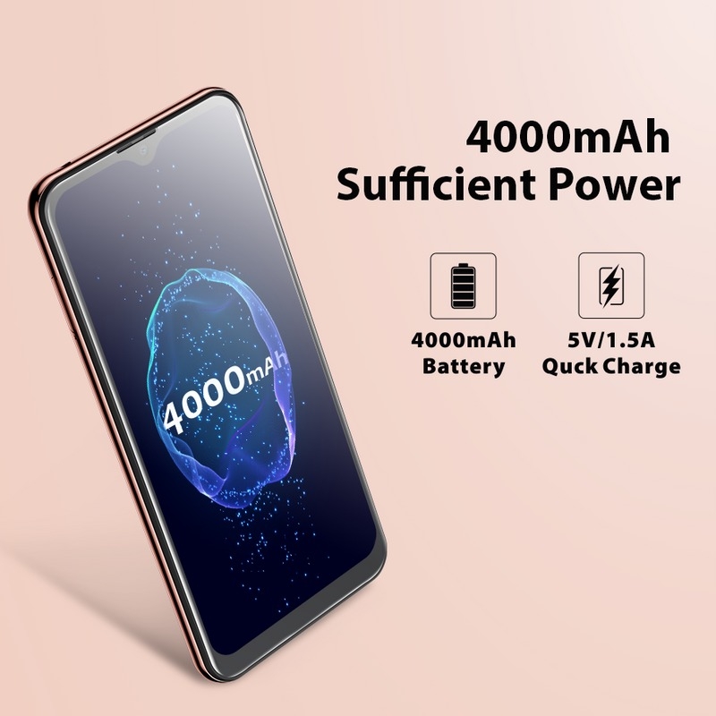 X Tigi Sharp 1 6.6" 3GB+32GB 16MP 4000mah Dual SIM Gold Best