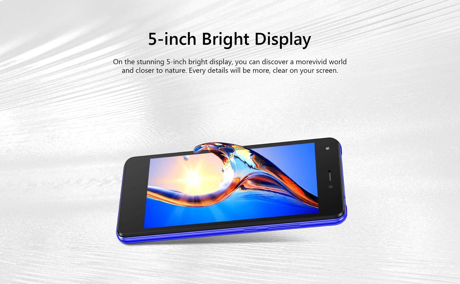 X Tigi V22pro 16GB+2GB 5.0" 3200mah Dual SIM Black Best