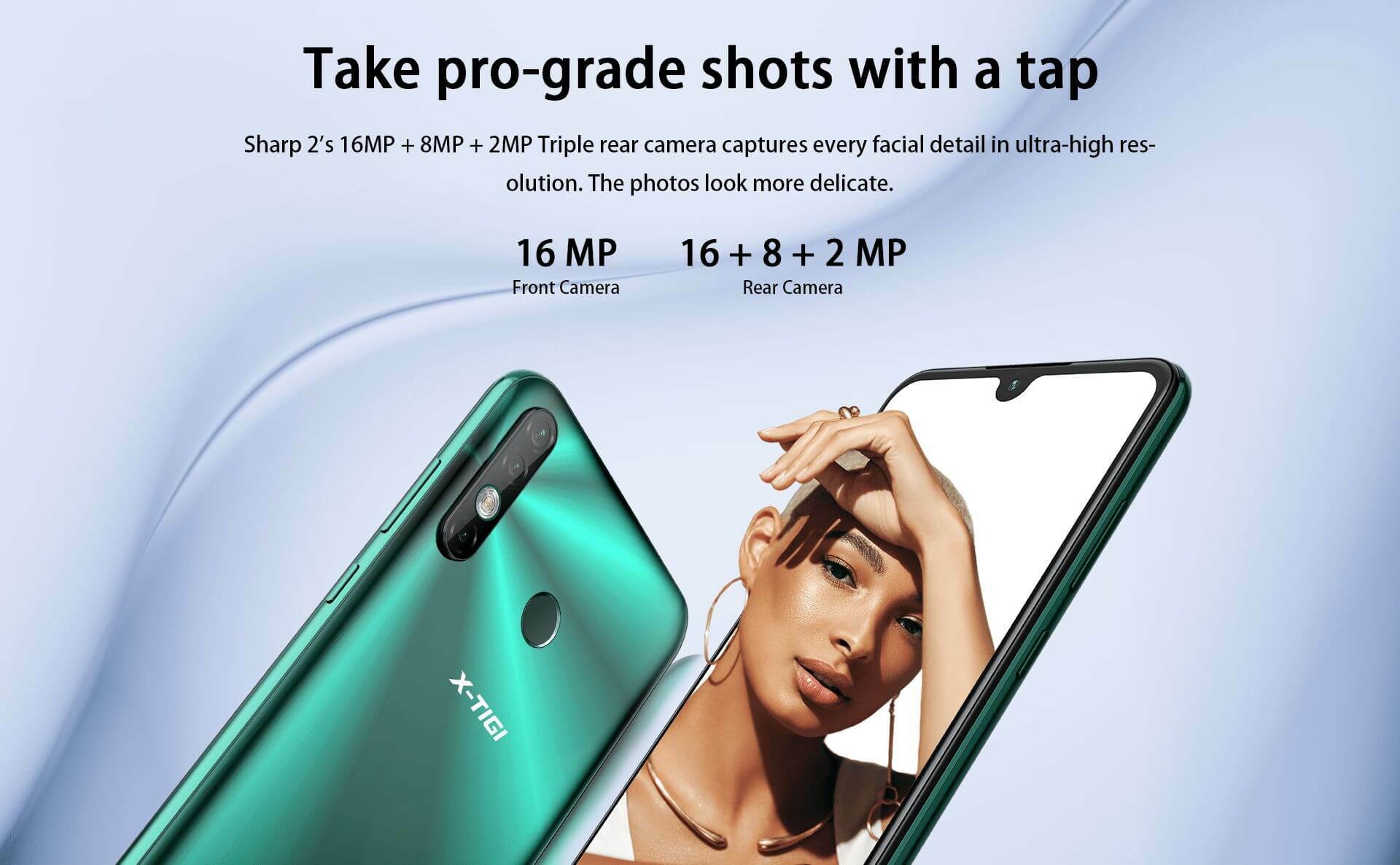 X Tigi Sharp 2, 7.12", 64GB + 4GB RAM (Dual SIM), 5500mAh, Green Best