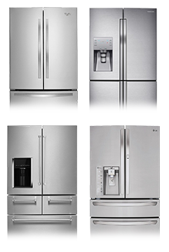 Top-freezer Bottom-freezer