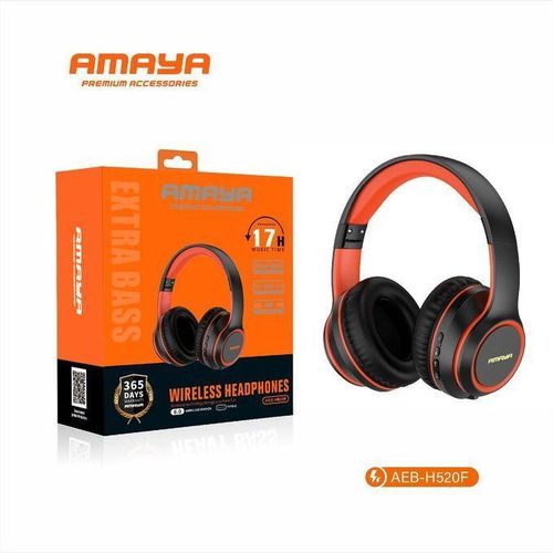 Premium Wireless Over-Ear Headphones – Heavy Bass, Noise Cancellation