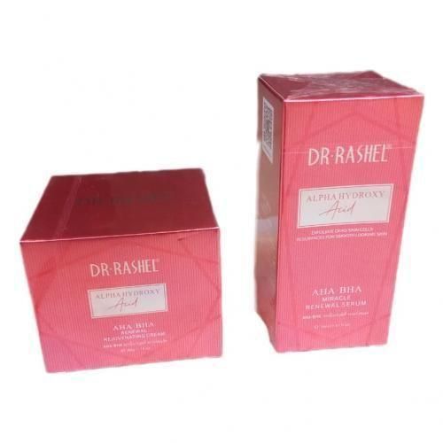 Alpha Hydroxy Acid AHA BHA Miracle Renewal Face Cream+serum