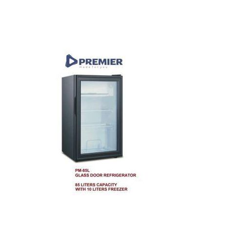 85L Showcase Refrigerator - Compact Display Fridge with Freezer Compartment
