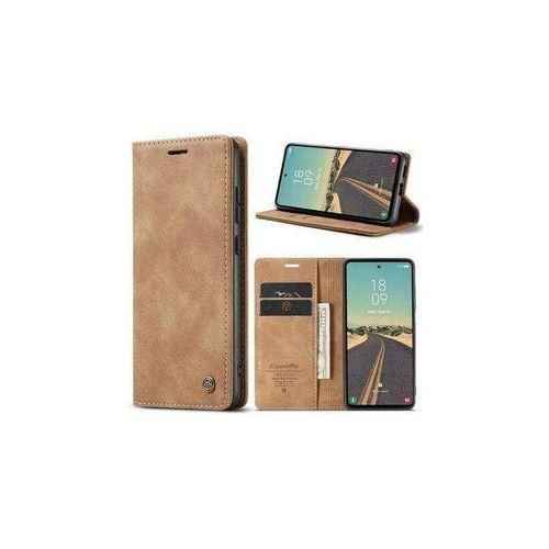 Caseme ClickCase For Samsung Galaxy A06 Sheepskin Series Faux Soft Leather Wallet Flip Case Kick Stand With Magnetic Closure Lightweight Slim Flip Cover For Samsung Galaxy A06