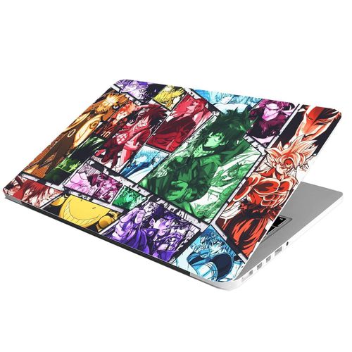 Full Laptop Skin Bubble-Free HD Quality Sticker for Laptops Upto 156 Compatible with AppleDellHPLenovoAcerAsusSony Dustproof Waterproof Scratchproof Reusable-Anime Multi FL ANM