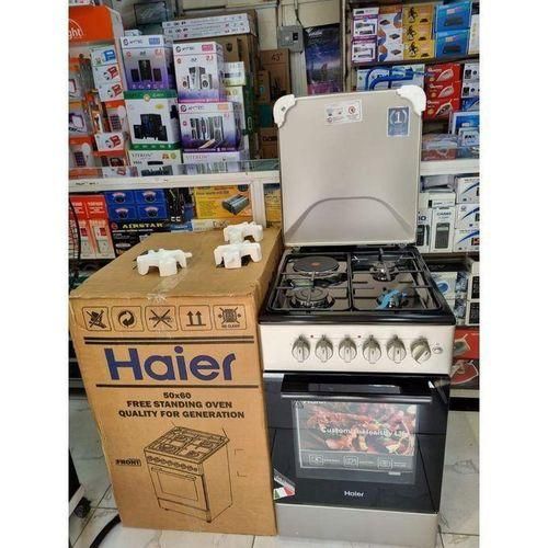 50×60 cm standing cooker 3gas+1electric, electric oven high quality, Metallic lid