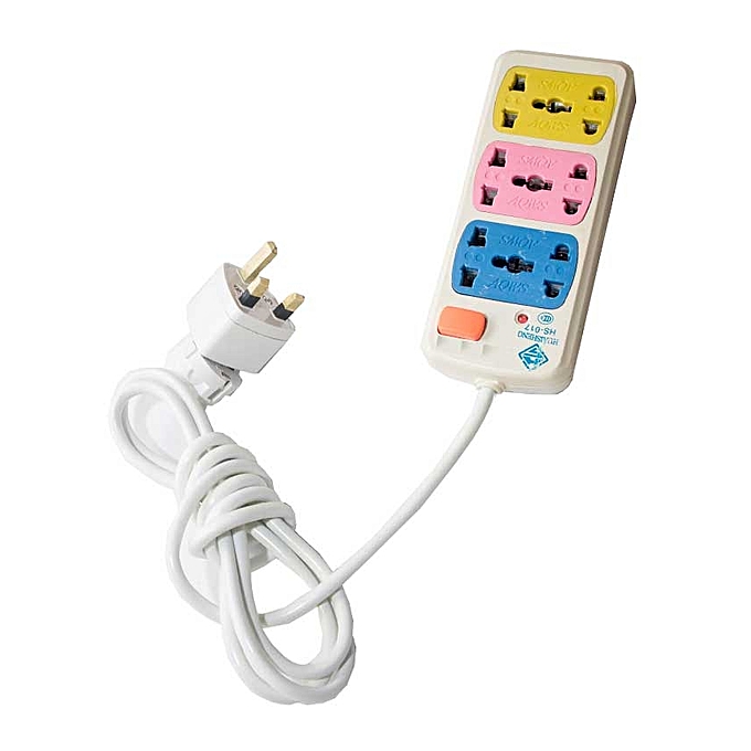 extension cable 3 pin socket