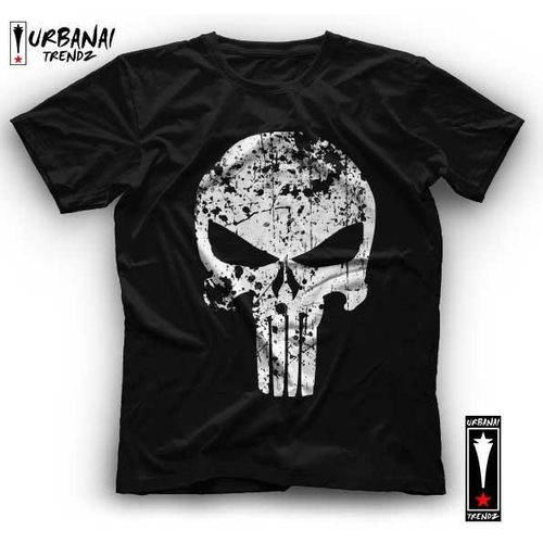 Urbanai T-Shirt Punisher - Black