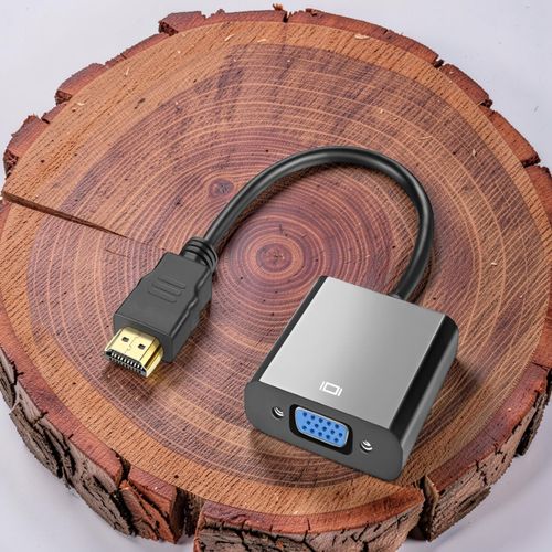HDMI To VGA Adapter Fast Transmission Video Converter For PC Laptop Monitor Display
