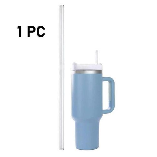 1PC High Quality Transparent Plastic Replacement Straw For Stanley Tumblers