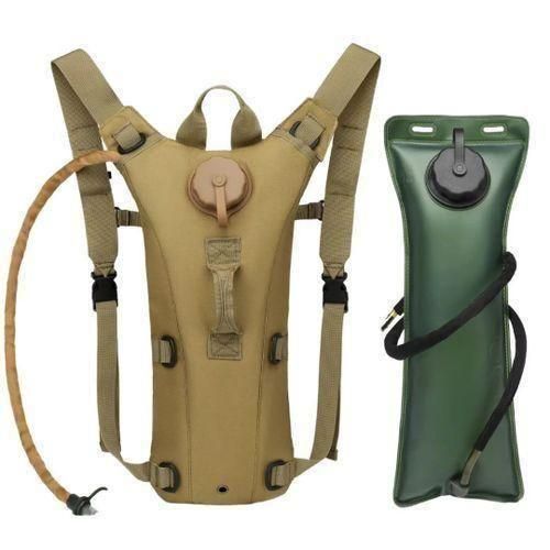 Hiking hydration bag with 3l water bladder