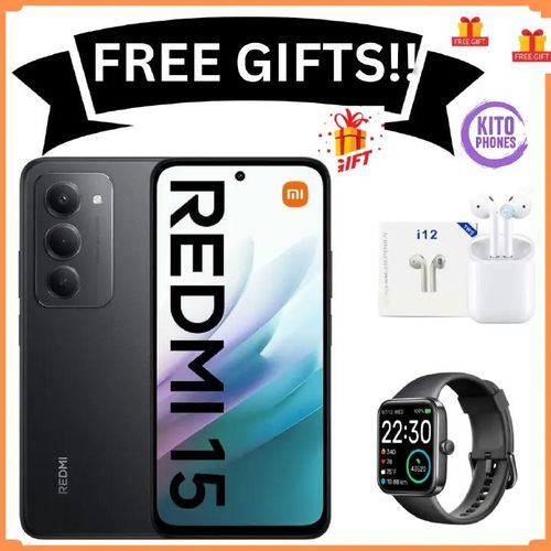 15 BY XIAOMI 4G 69 6GB RAM 128GB 7000mAh12 Months Warranty FREE GIFTS EARPODSSMART WATCH