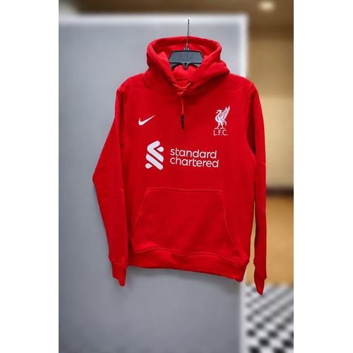 HEAVY COTTON HOODIE - RED