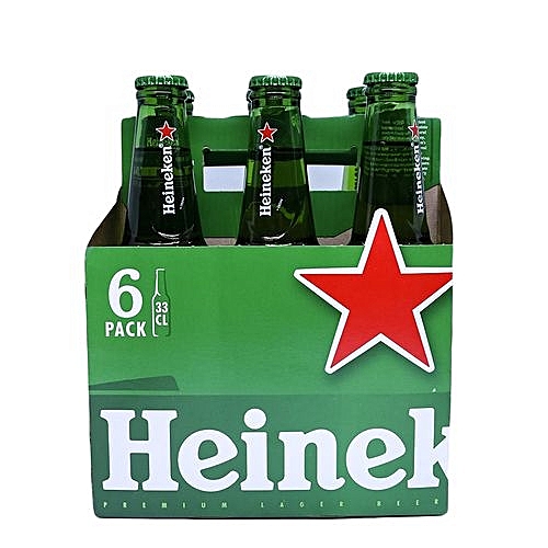 Heineken Beer Bottle - 330ml - (Pack of 6) @ Best Price Online | Jumia ...