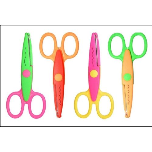 Zig Zag Scissors, Design Scissors (Set of 2 Pcs)