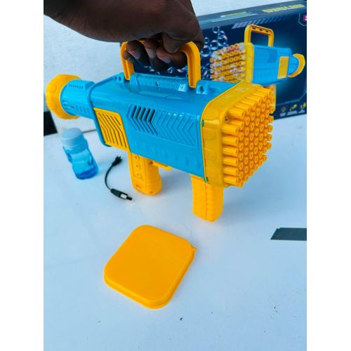 Kids Bubble Machine 60-Hole Automatic Bubble Blower Toy – For Ages 3+ Years