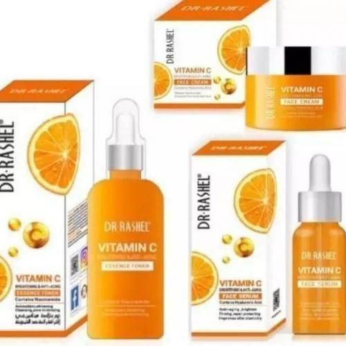 Vitamin C Essense Toner+ Serum+Face Cream