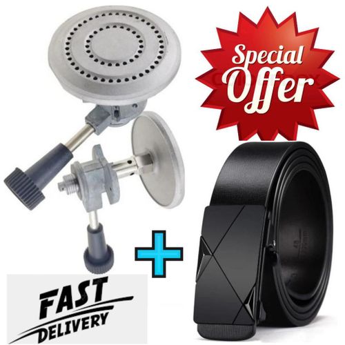 Strong Non-leak Meko Gas Burner//Longlasting 6kg Non Rust Gas Burner + Official Leather Belt