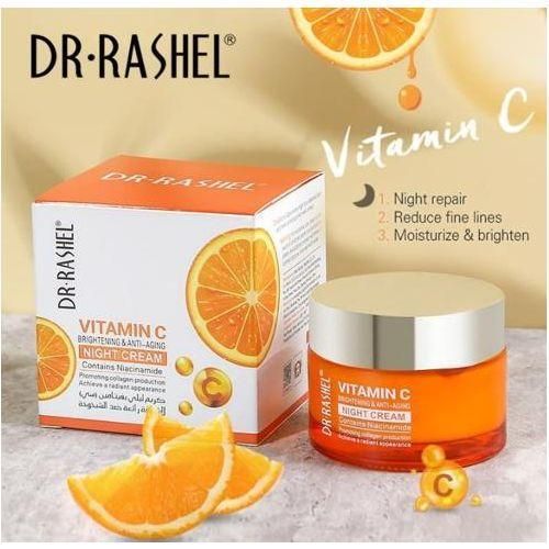 DR RASHEL Vitamin C Brightening and Anti-Aging Night Cream 50g