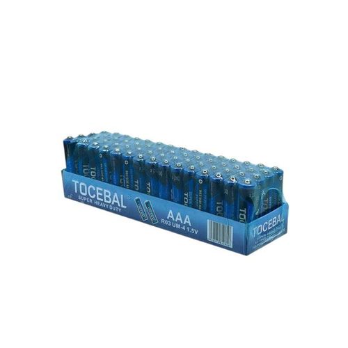 Super Heavy Duty AAA Batteries 60pcs Ideal for Remotes Clocks and Toys