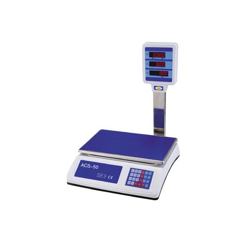 Digital Electronic Price Computing Scale With Pole