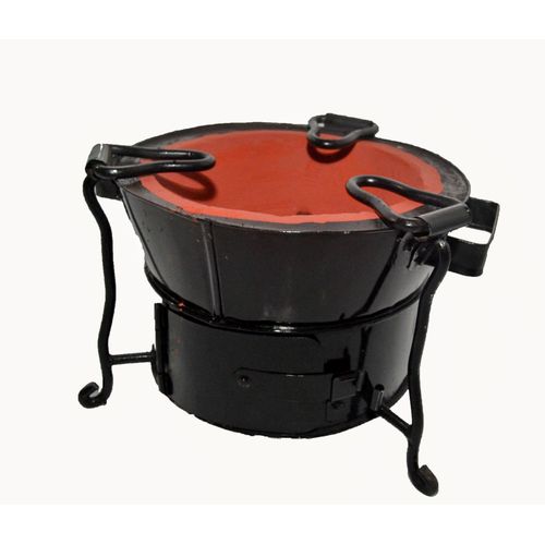 12 Inches Diameter Energy Saving Jiko With Metal Stand