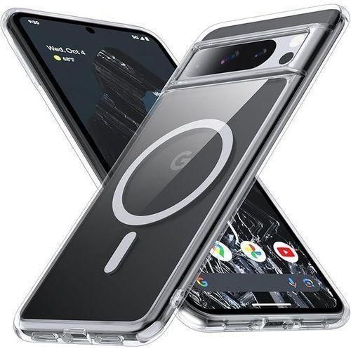 Google Pixel 8 Pro Clear Transparent Anti-Yellow Military Protection Shockproof Case/cover