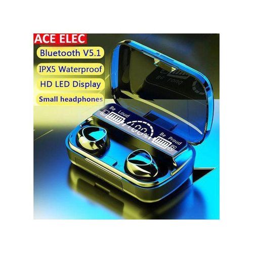 M10 Wireless Bluetooth 5.1 Earpods Earphones Earbuds Dual LED Display.