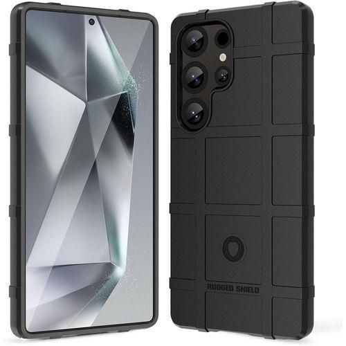 Rugged Shield Military-Grade Shockproof Protective Case for Samsung S25 Ultra – Heavy Duty Drop Protection with Grip